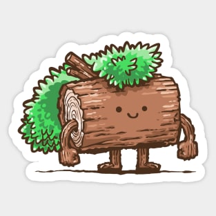 The Mullet Log Sticker